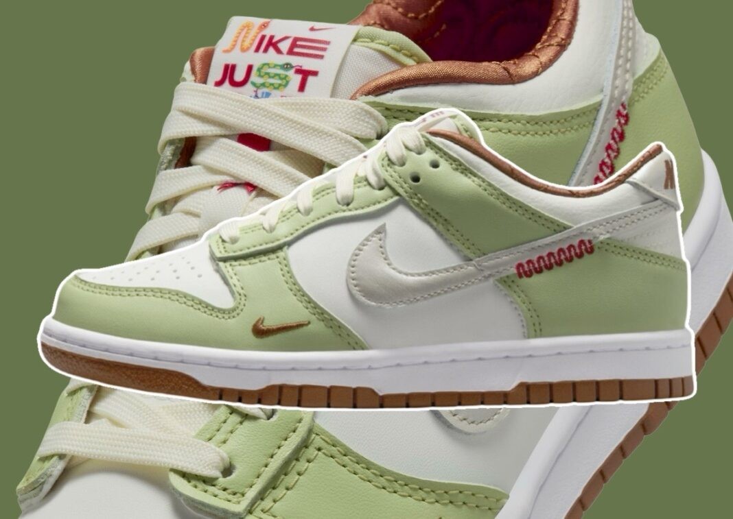 Nike Dunk Low, Nike - 兒童版耐克 Dunk Low "蛇年 "2025 年春季發佈