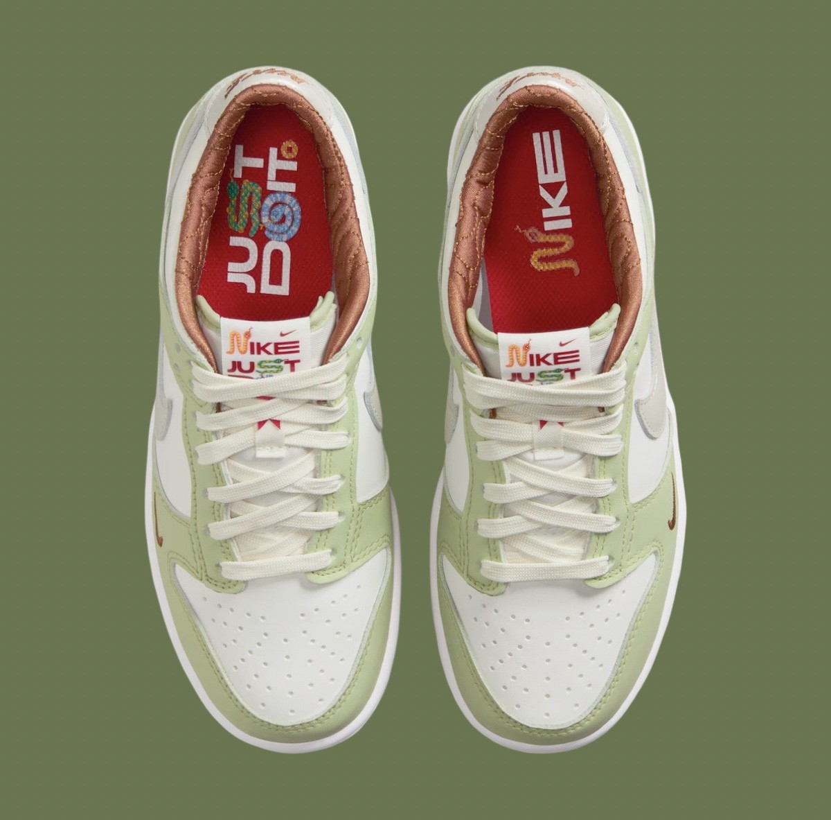 Nike Dunk Low, Nike - 兒童版耐克 Dunk Low "蛇年 "2025 年春季發佈