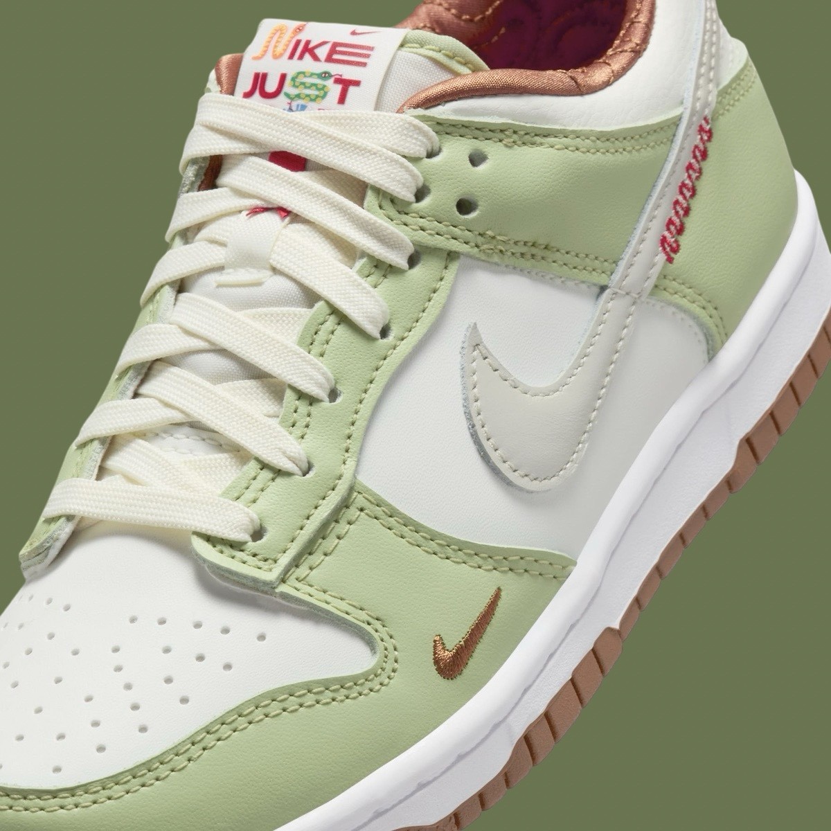 Nike Dunk Low, Nike - 兒童版耐克 Dunk Low "蛇年 "2025 年春季發佈