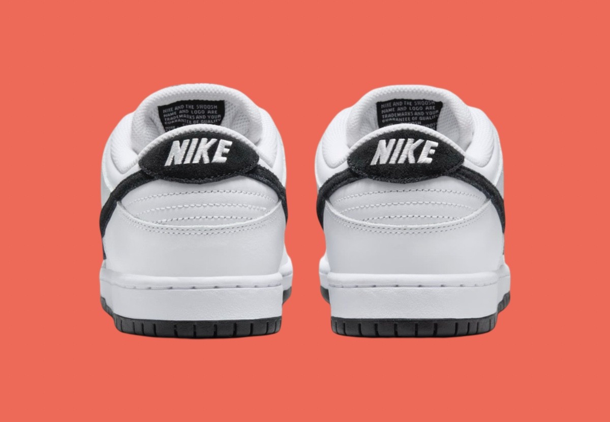 Nike SB Dunk Low, Nike - 耐克 SB Dunk Low "白色/黑色 "2025 年春季發佈