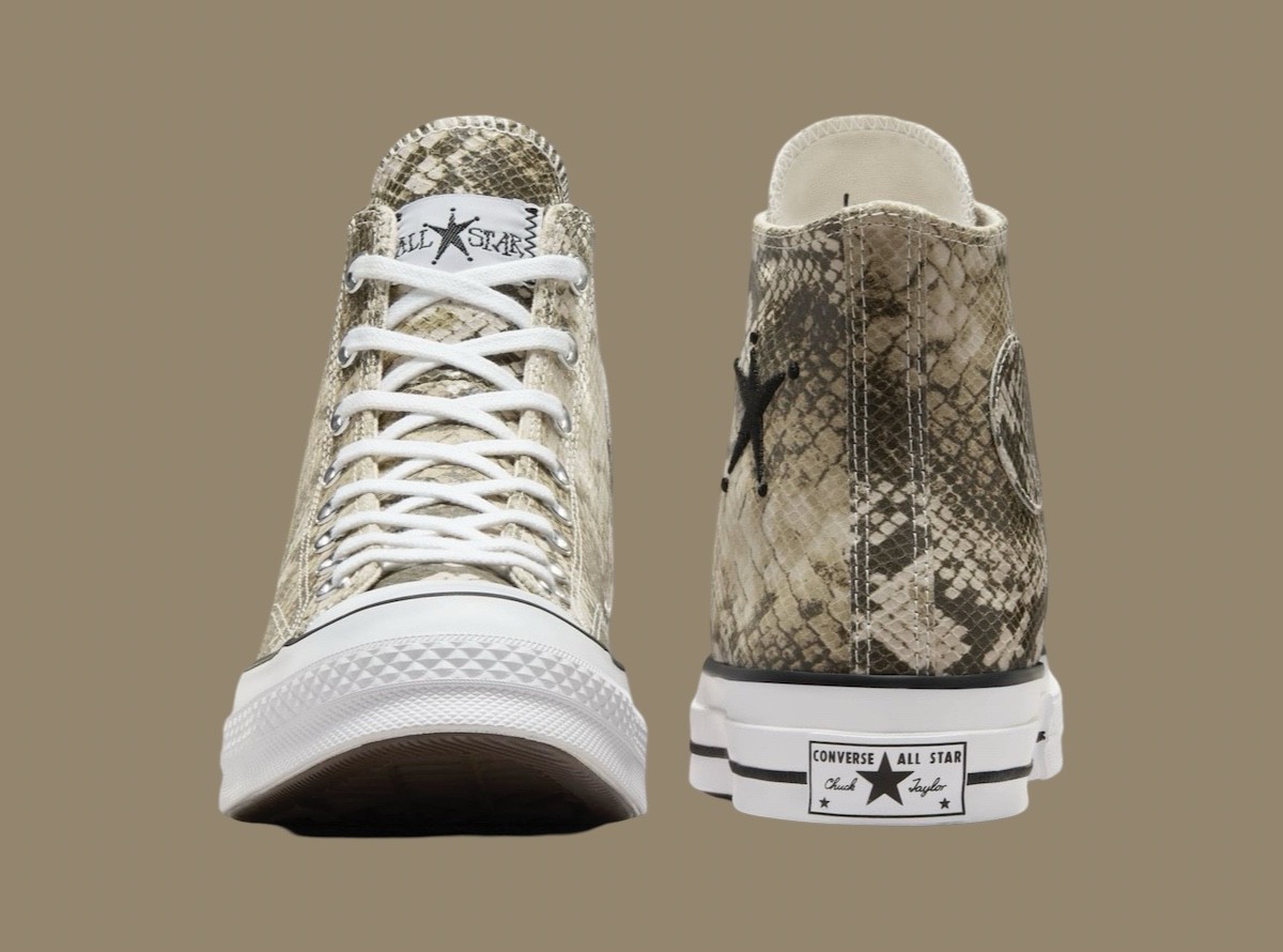 Stussy, Converse Chuck 70, Converse - Stussy x Converse Chuck 70 "蛇皮 "於 2024 年 10 月發佈