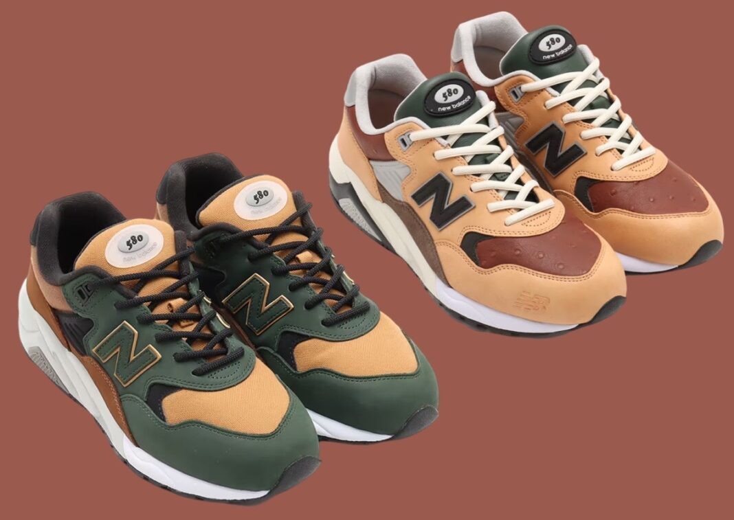 New Balance 580, mita sneakers, atmos - atmos 東京和三田運動鞋發佈戶外主題新百倫 580 套裝