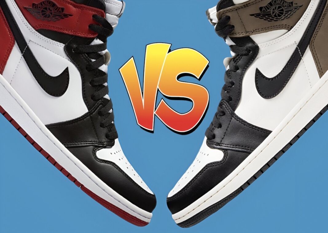 Community Poll, Air Jordan 1 Dark Mocha, Air Jordan 1 Black Toe, Air Jordan 1 - 更好的 Air Jordan 1："黑腳趾 "或 "深摩卡"