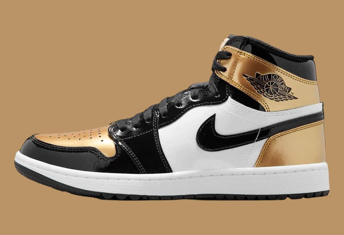 Air Jordan 1 Golf, Air Jordan 1 Gold Toe, Air Jordan 1, Air Jordan - Air Jordan 1 High Golf "Gold Toe" 於 2024 年 12 月發佈