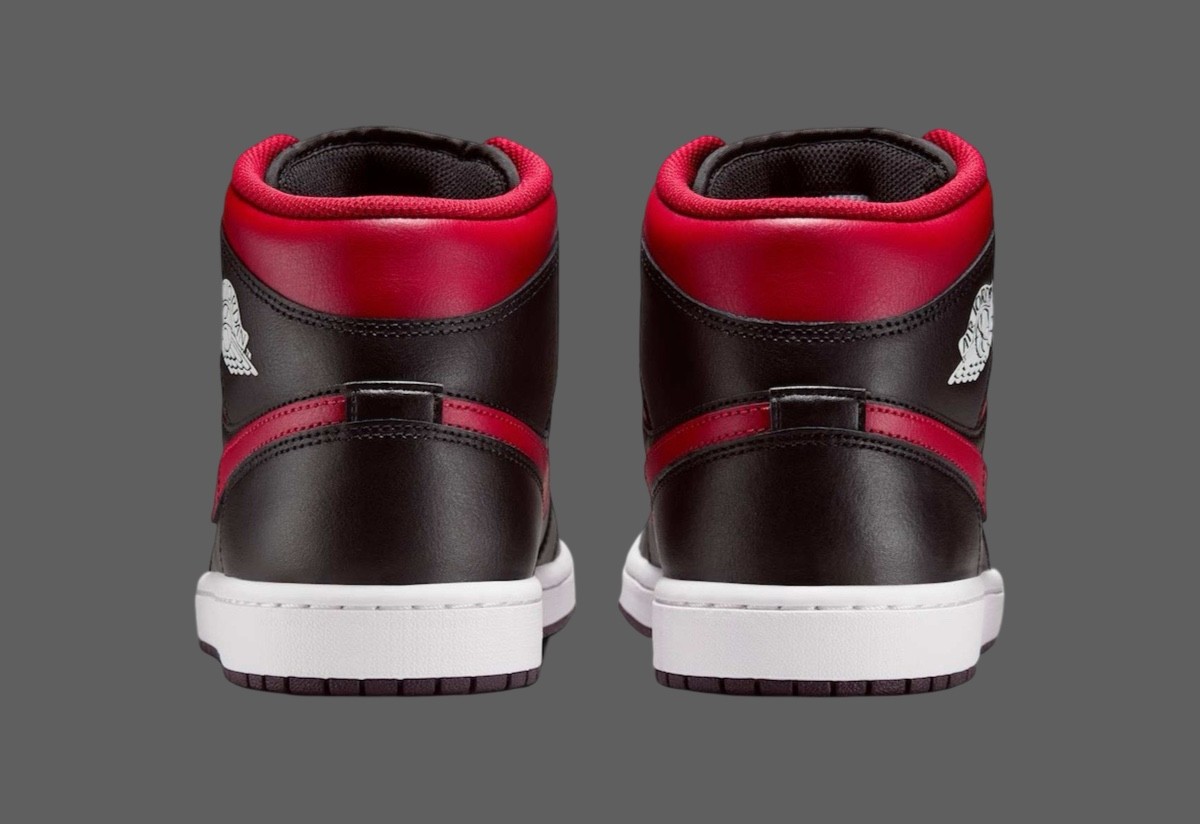 Air Jordan 1 Mid, Air Jordan 1, Air Jordan - Air Jordan 1 Mid "Bred "於 2025 年以全新面貌回歸