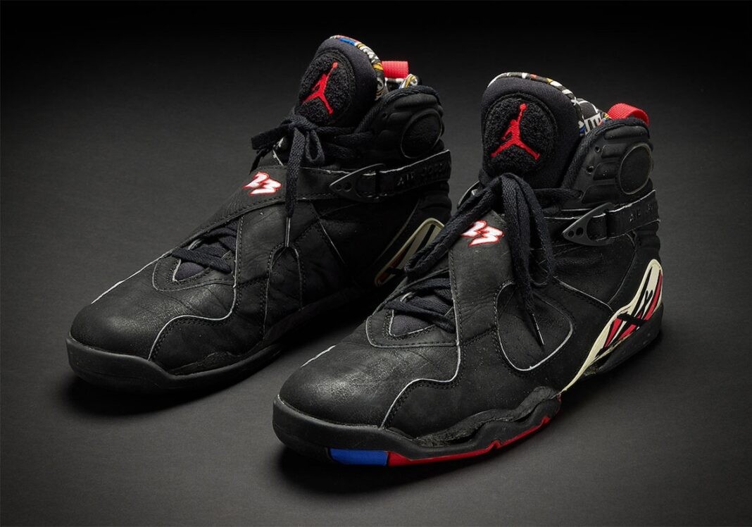 Air Jordan 8 Playoffs, Air Jordan 8, Air Jordan - 米高-喬丹穿過的 Air Jordan 8 "Playoffs "將在蘇富比拍賣會上拍賣