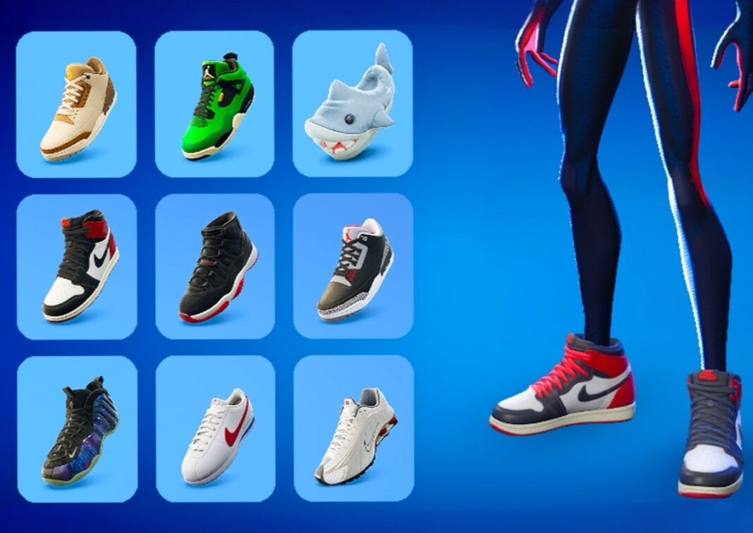 Nike, Jordan Brand, Fortnite, Air Jordan 3, Air Jordan 1 - 你能在《堡壘之夜》球鞋上買到的每一雙耐克/喬丹球鞋