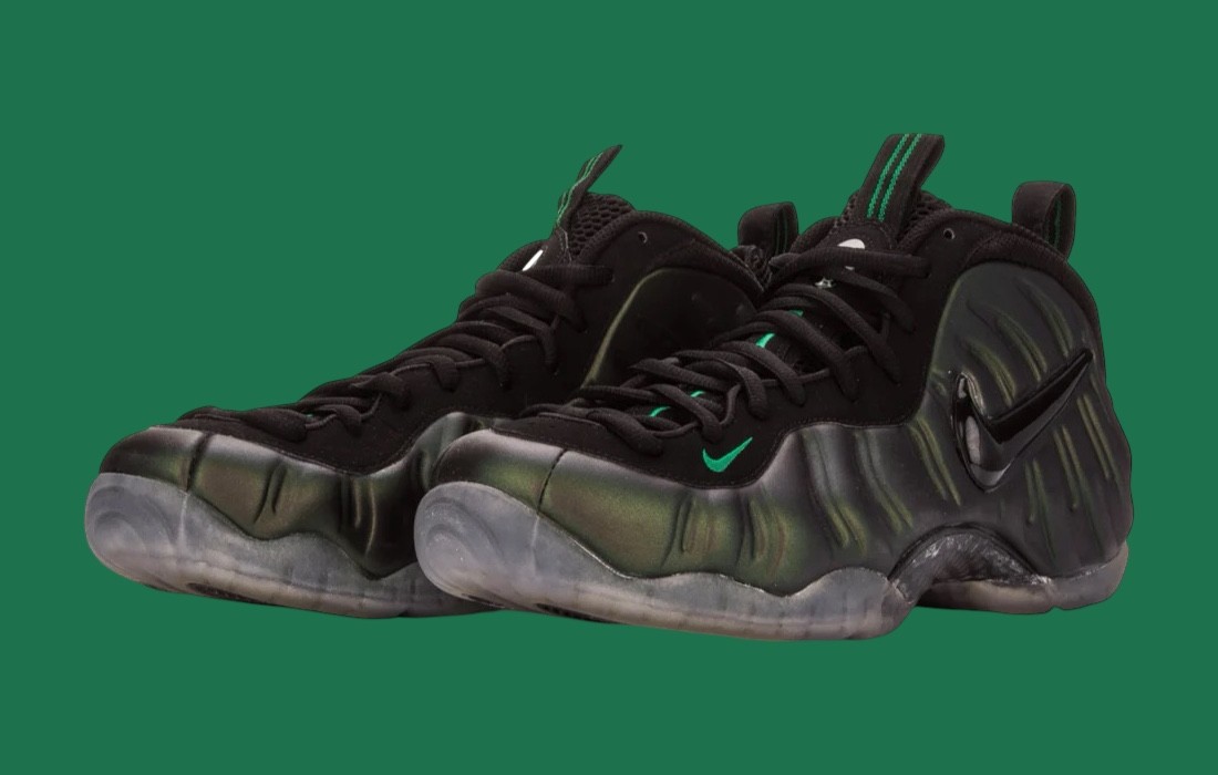 Nike Air Foamposite Pro, Nike - 耐克 Air Foamposite Pro "松樹綠 "2025 年假日回歸