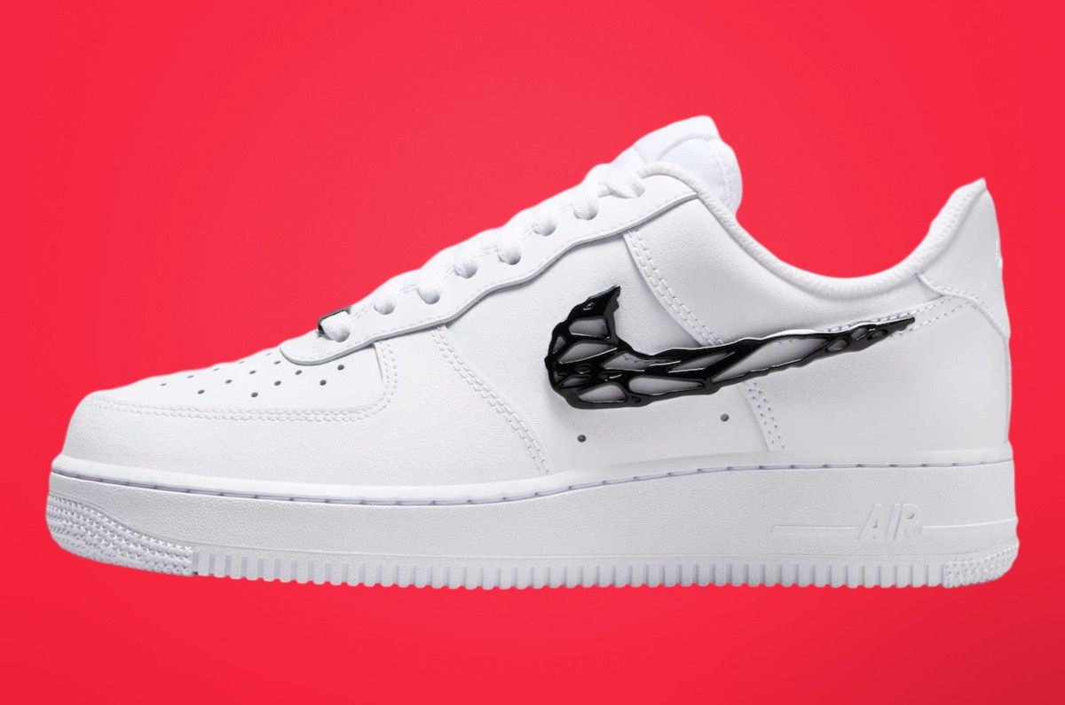 Nike Air Force 1 Low, Nike Air Force 1, Nike - 耐克 Air Force 1 Low "液態金屬 Swoosh "於 2025 年春季發佈