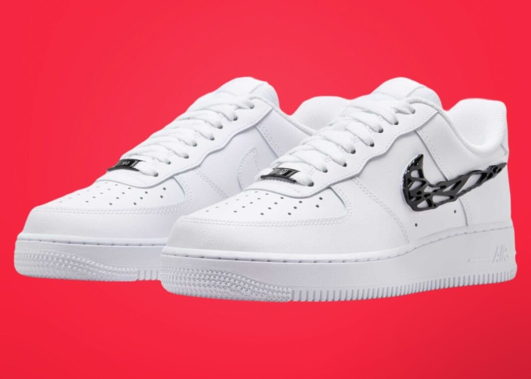 Nike Air Force 1 Low, Nike Air Force 1, Nike - 耐克 Air Force 1 Low "液態金屬 Swoosh "於 2025 年春季發佈