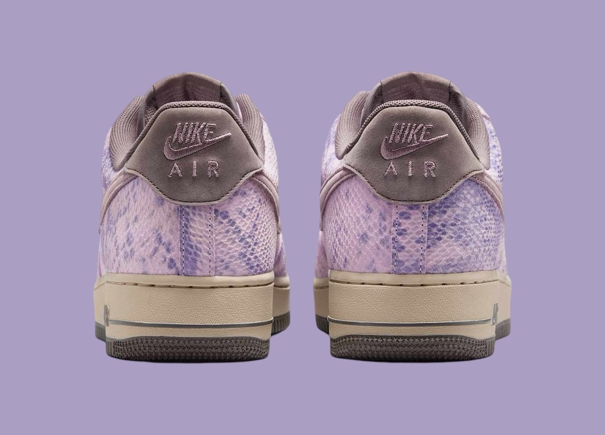 Nike Air Force 1 Low, Nike Air Force 1, Nike - 耐克 Air Force 1 Low "紫蛇 "2025 年春季發佈