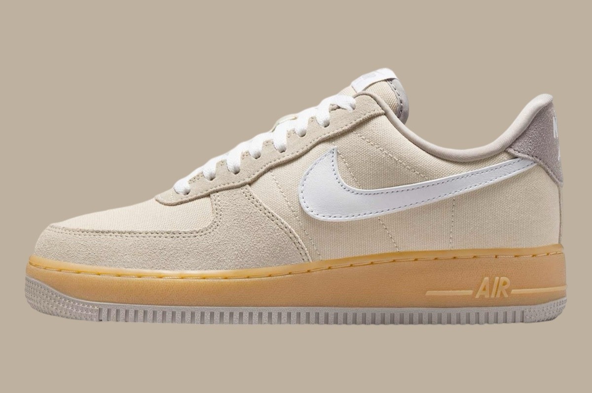 Nike Air Force 1 Low, Nike Air Force 1, Nike - 耐克空軍一號低配版 "麂皮和帆布 "2025 年春季發佈