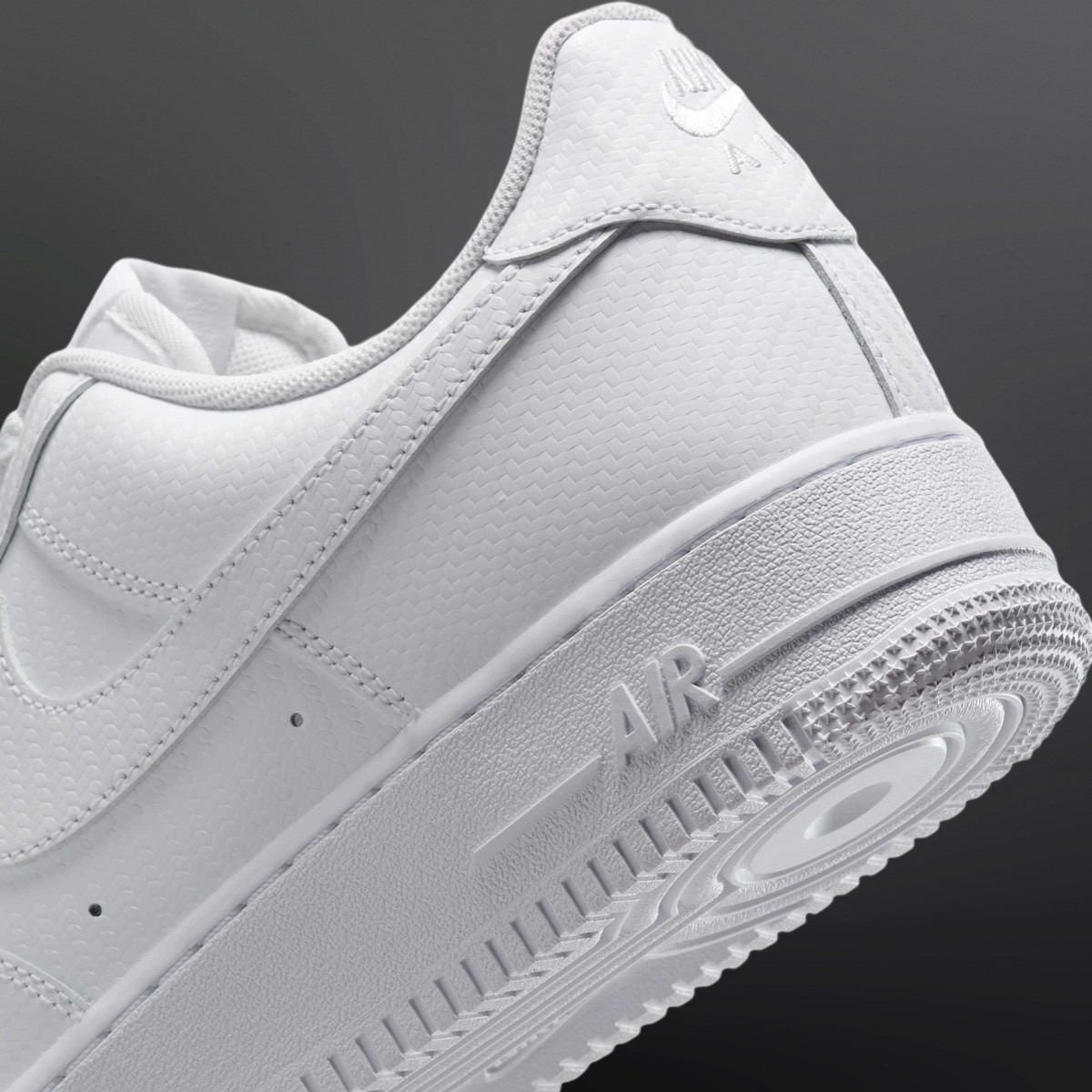 Nike Air Force 1 Low, Nike Air Force 1, Nike - 耐克 Air Force 1 Low "白色碳纖維 "2025 年春季發佈