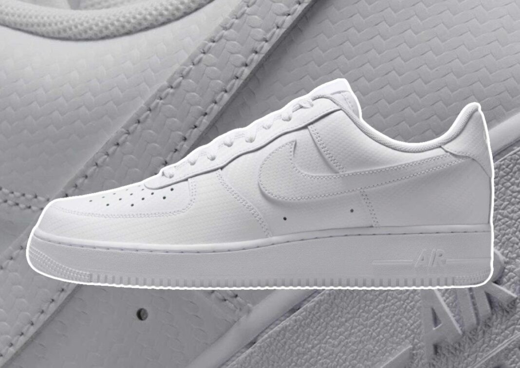 Nike Air Force 1 Low, Nike Air Force 1, Nike - 耐克 Air Force 1 Low "白色碳纖維 "2025 年春季發佈