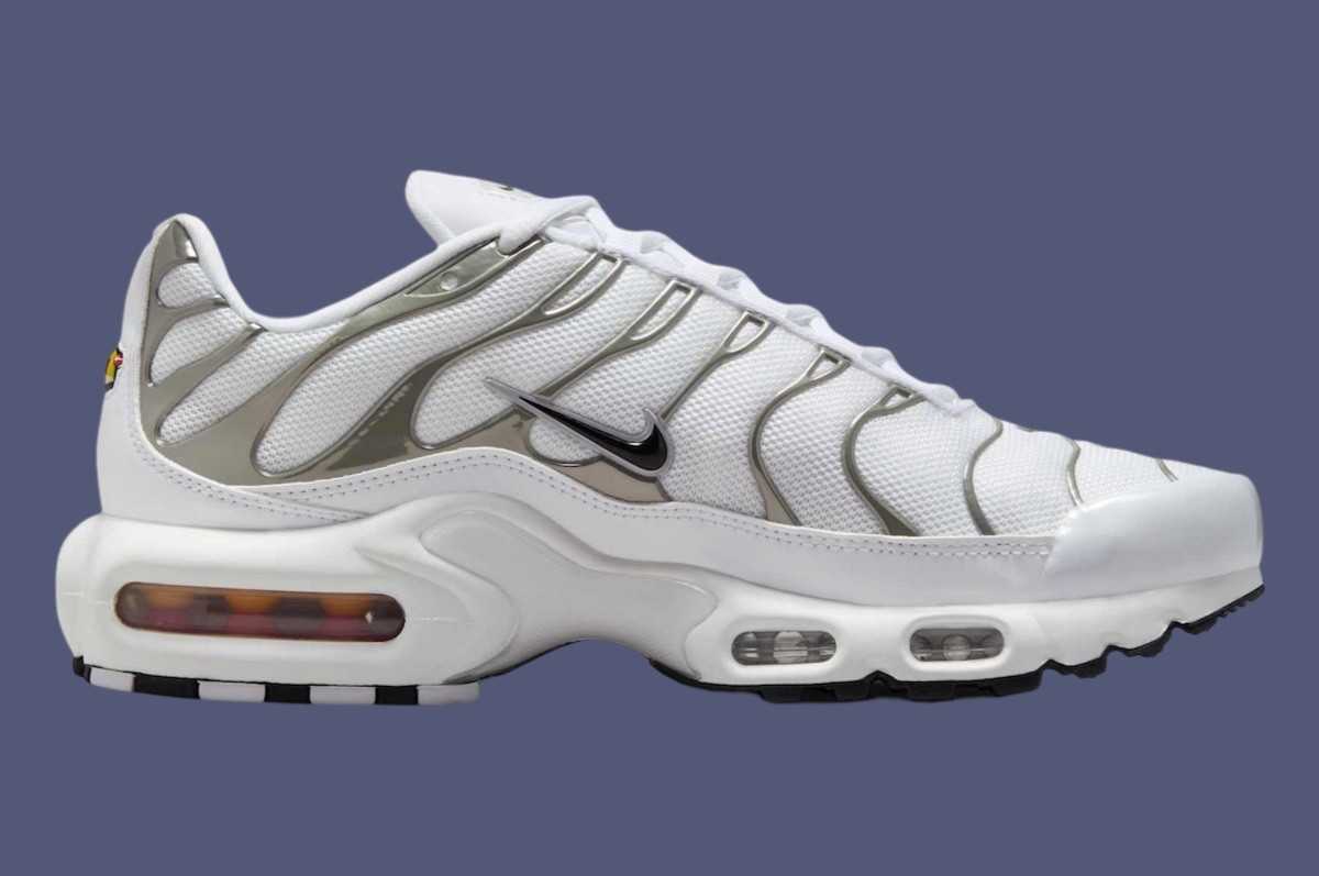 Nike Air Max Plus, Nike Air Max, Nike - 耐克 Air Max Plus "白色/金屬銀 "2025 年春季發佈