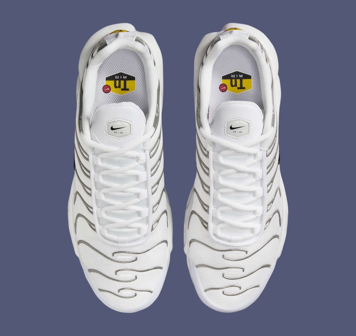 Nike Air Max Plus, Nike Air Max, Nike - 耐克 Air Max Plus "白色/金屬銀 "2025 年春季發佈