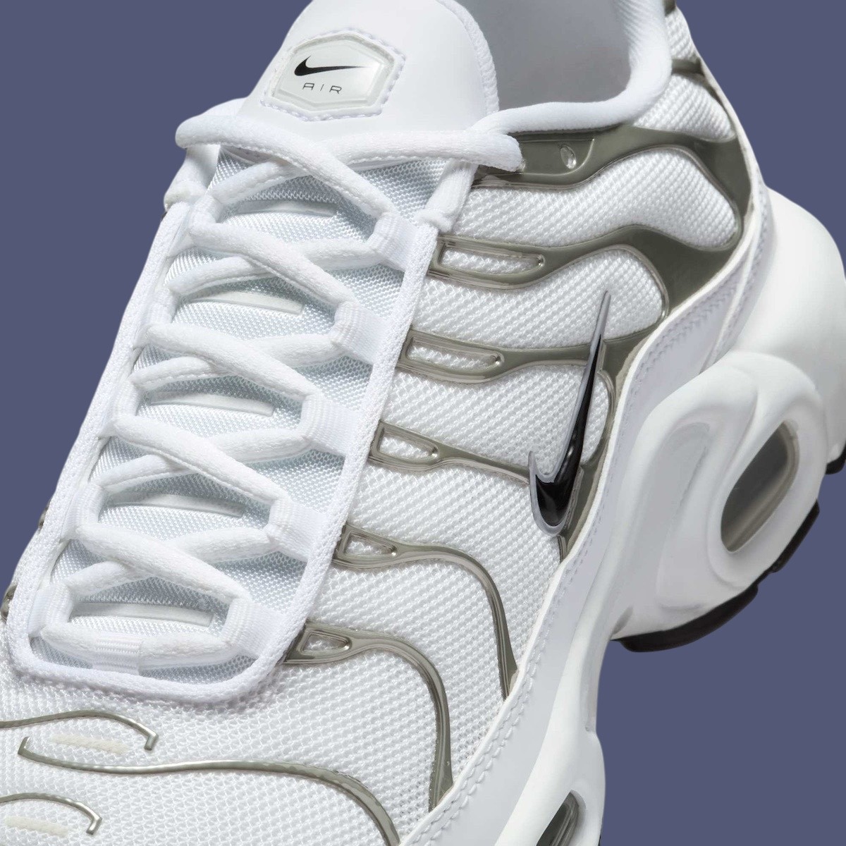 Nike Air Max Plus, Nike Air Max, Nike - 耐克 Air Max Plus "白色/金屬銀 "2025 年春季發佈