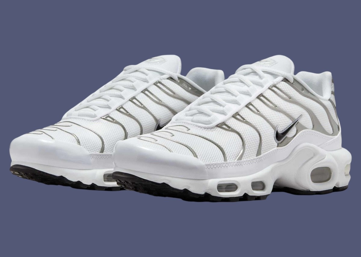 Nike Air Max Plus, Nike Air Max, Nike - 耐克 Air Max Plus "白色/金屬銀 "2025 年春季發佈