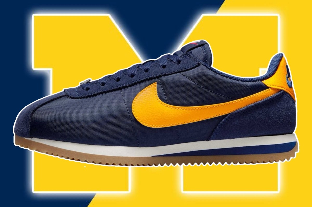 Nike Cortez, Nike, Michigan - 耐克 Cortez 紡織品 "密歇根 "2025 年春季發佈