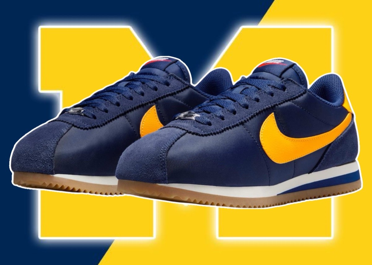 Nike Cortez, Nike, Michigan - 耐克 Cortez 紡織品 "密歇根 "2025 年春季發佈