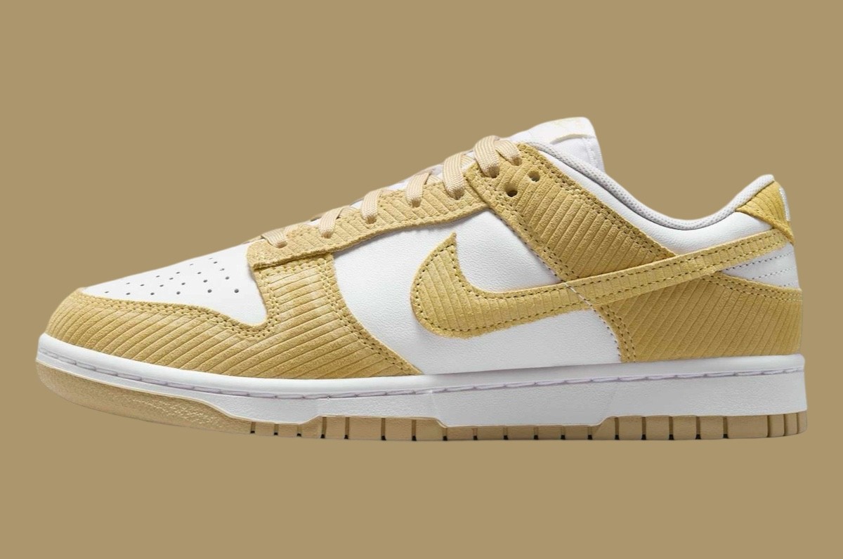 Nike Dunk Low, Nike - 耐克 Dunk Low "Alabaster Corduroy" 2025 年春季發佈