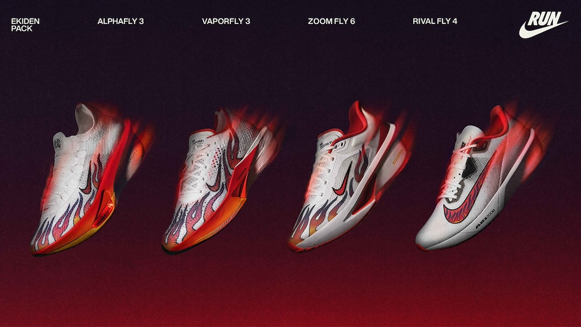 耐克跑步 Ekiden "讓你的火焰奔騰 "系列將於 2024 年 12 月發佈 Nike Zoom Fly 6, Nike VaporFly 3, Nike Rival Fly 4, Nike AlphaFly 3, Nike - 耐克跑步 Ekiden "讓你的火焰奔騰 "系列將於 2024 年 12 月發佈