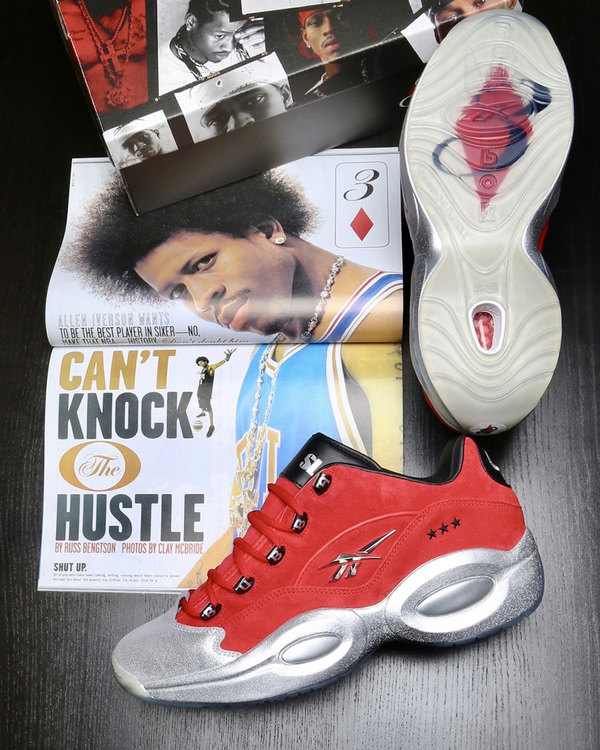 Reebok Question Low, Reebok Question, Reebok - SLAM x 銳步 Question Low "30th Anniversary" 巴黎限量 300 件