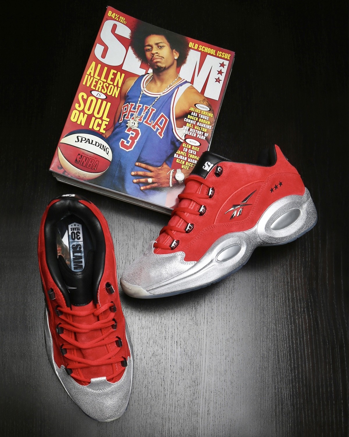 Reebok Question Low, Reebok Question, Reebok - SLAM x 銳步 Question Low "30th Anniversary" 巴黎限量 300 件