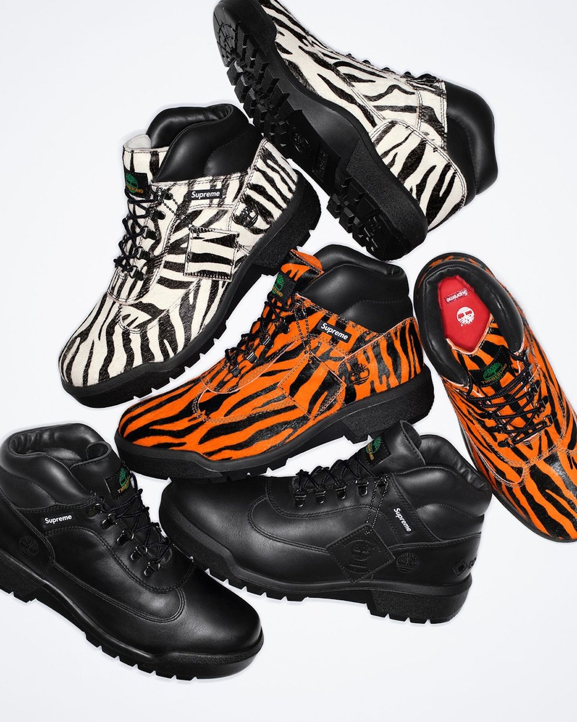 Timberland, Supreme - Supreme x Timberland Field Boot 套件將於 2024 年 11 月發佈