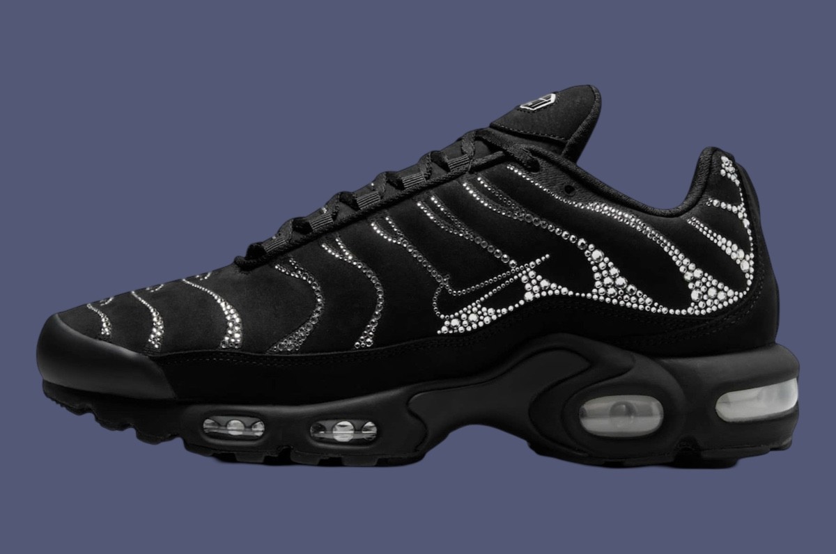 Nike Air Max Plus, Nike Air Max, Nike, Foot Locker - 施華洛世奇 x 耐克 Air Max Plus "月光 "將於 2024 年 12 月發佈