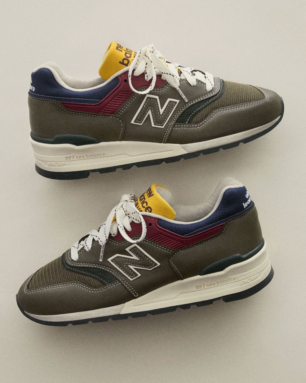 New Balance 997, New Balance, Aimé Leon Dore - 艾梅-里昂-多爾 x New Balance 997 "橄欖色 "2024 年 12 月發佈