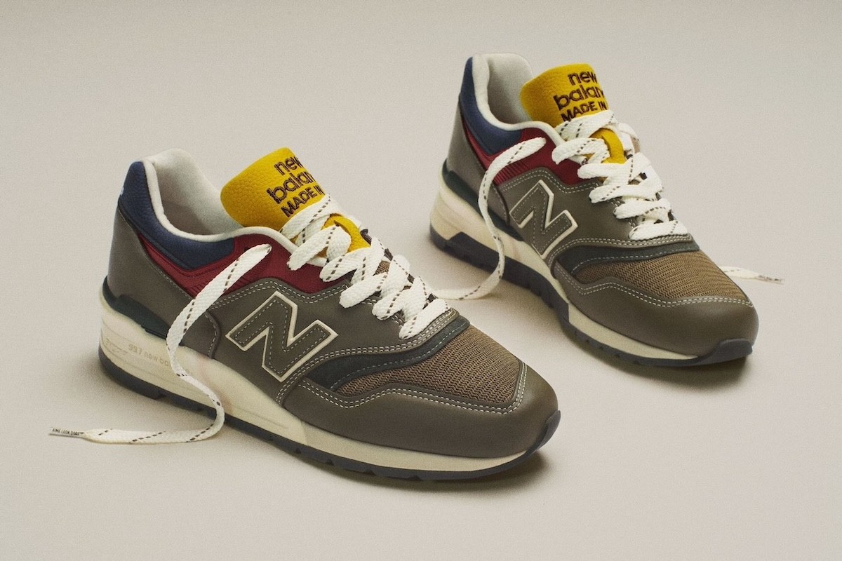 New Balance 997, New Balance, Aimé Leon Dore - 艾梅-里昂-多爾 x New Balance 997 "橄欖色 "2024 年 12 月發佈