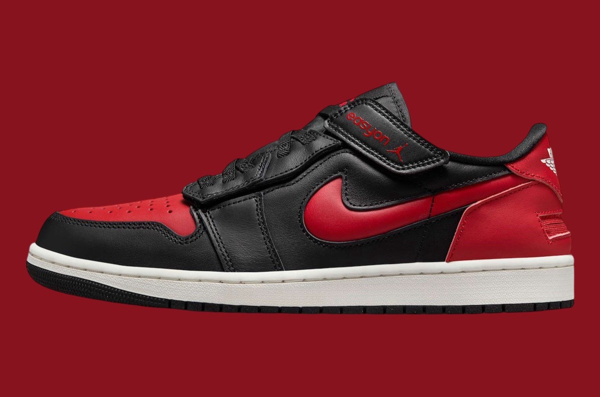 Air Jordan 1 Low, Air Jordan 1 FlyEase, Air Jordan 1 - Air Jordan 1 Low EasyOn "Bred" 2025 年春季發佈