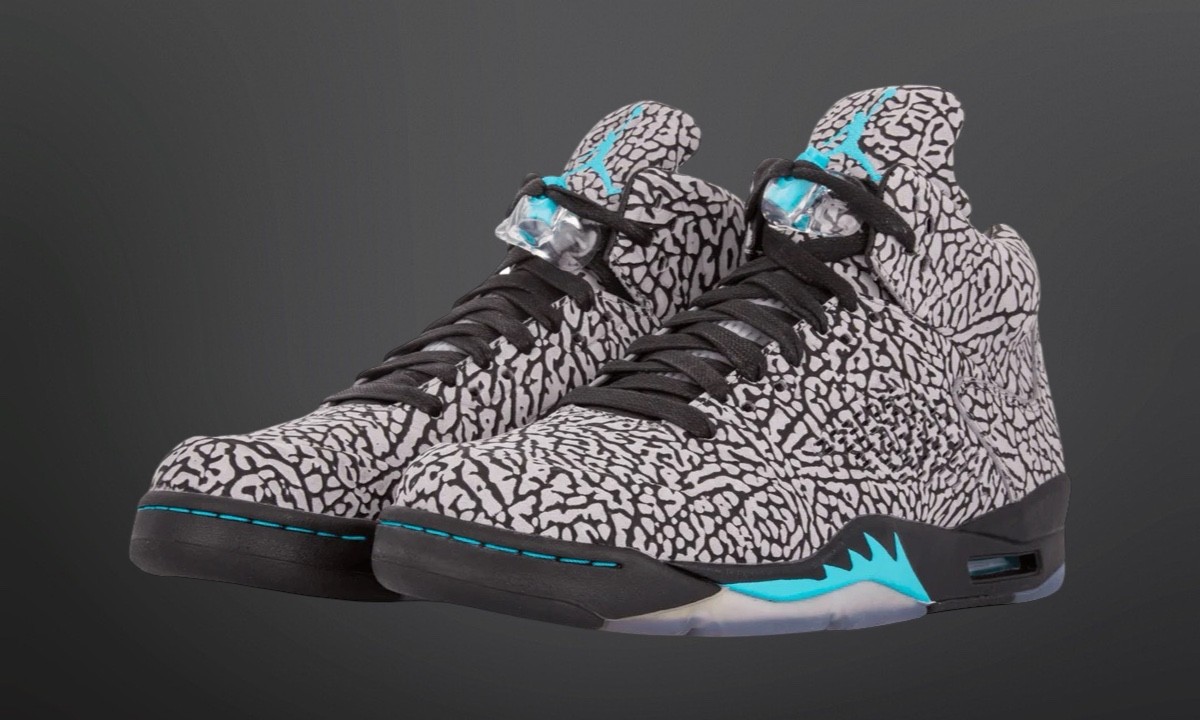 Sneaker Talk, Air Jordan 5, Air Jordan 3Lab5, Air Jordan 3 - 運動鞋話題：空中喬丹 5 3Lab5 "大象印花