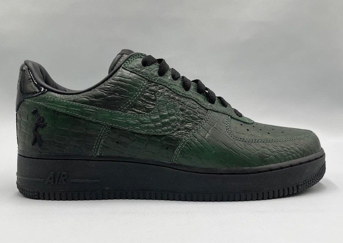 Nike Air Force 1 Low, Nike Air Force 1, Nike, Lil Yachty - Lil Yachty 發佈 Concrete Boys x Nike Air Force 1 "Croc" (鱷魚皮)