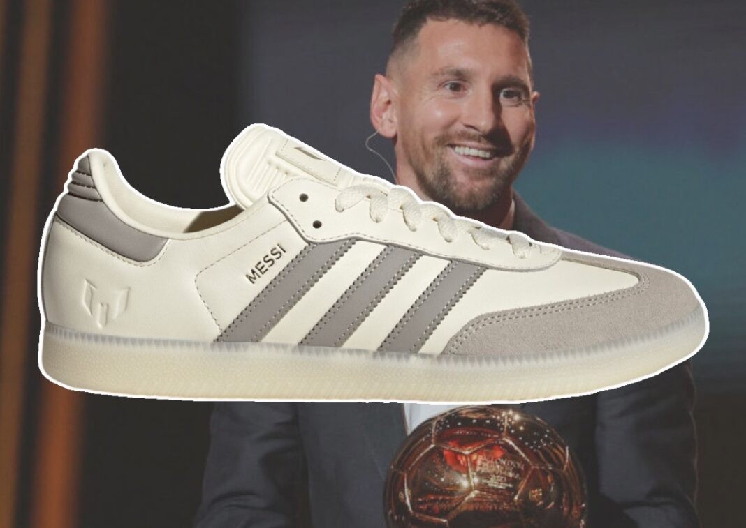 Lionel Messi, adidas Samba, adidas - 梅西 x 阿迪達斯桑巴 "奶油白 "2025 年春季發佈