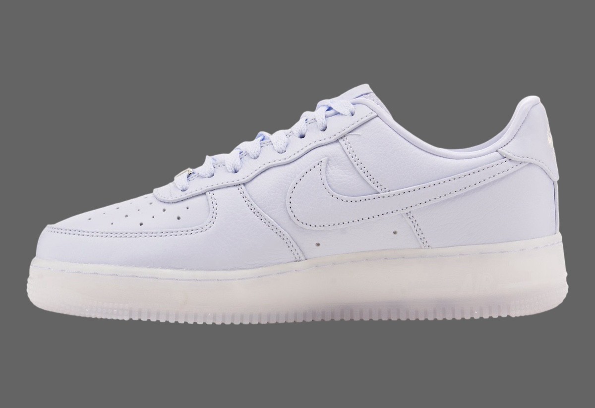 NOCTA, Nike Air Force 1 Low, Nike Air Force 1 - 德雷克的 NOCTA x 耐克 Air Force 1 Low "Palest Purple" 將於 2024 年 12 月發佈