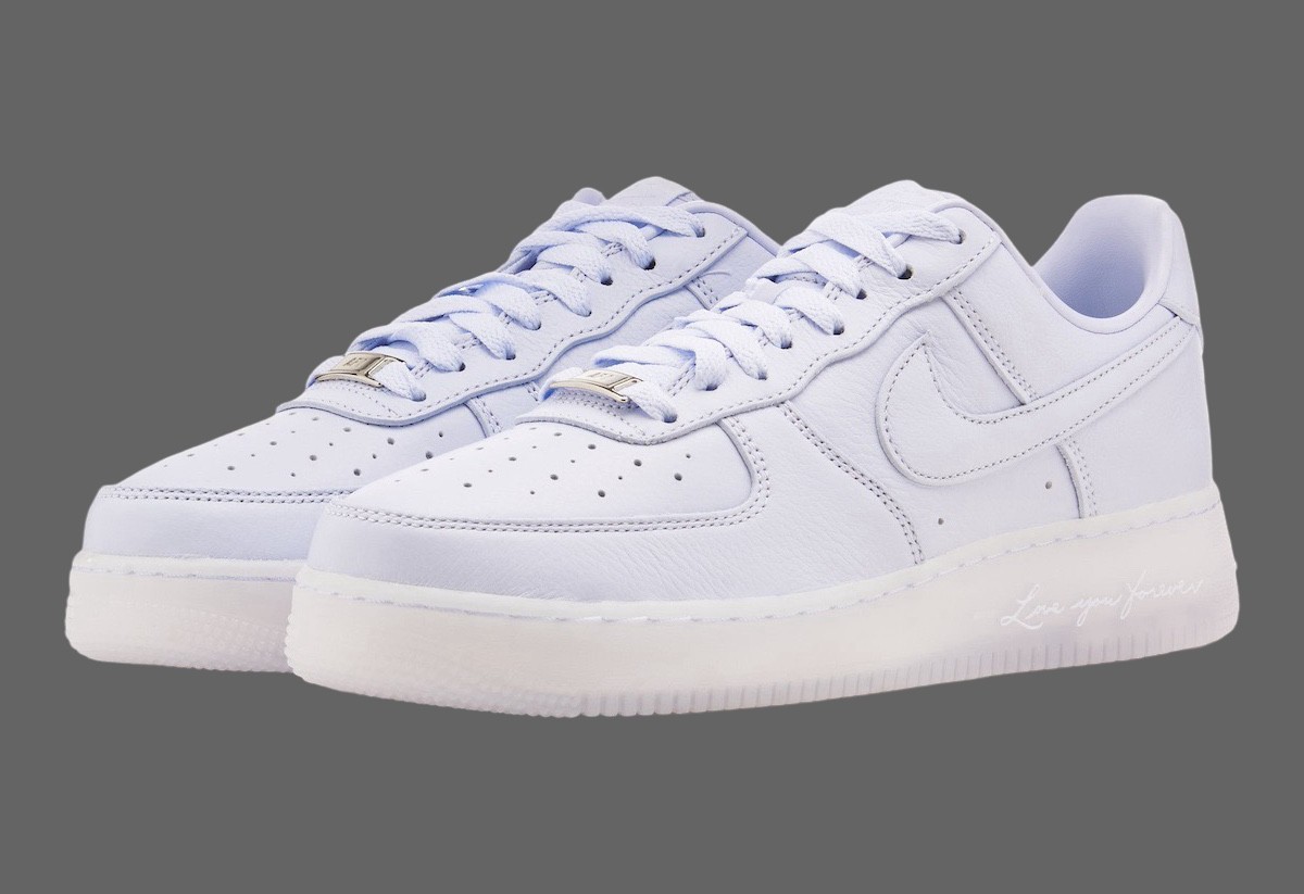 NOCTA, Nike Air Force 1 Low, Nike Air Force 1 - 德雷克的 NOCTA x 耐克 Air Force 1 Low "Palest Purple" 將於 2024 年 12 月發佈