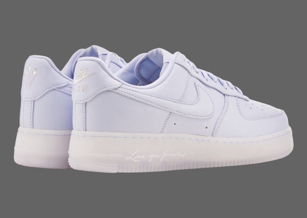 NOCTA, Nike Air Force 1 Low, Nike Air Force 1 - 德雷克的 NOCTA x 耐克 Air Force 1 Low "Palest Purple" 將於 2024 年 12 月發佈