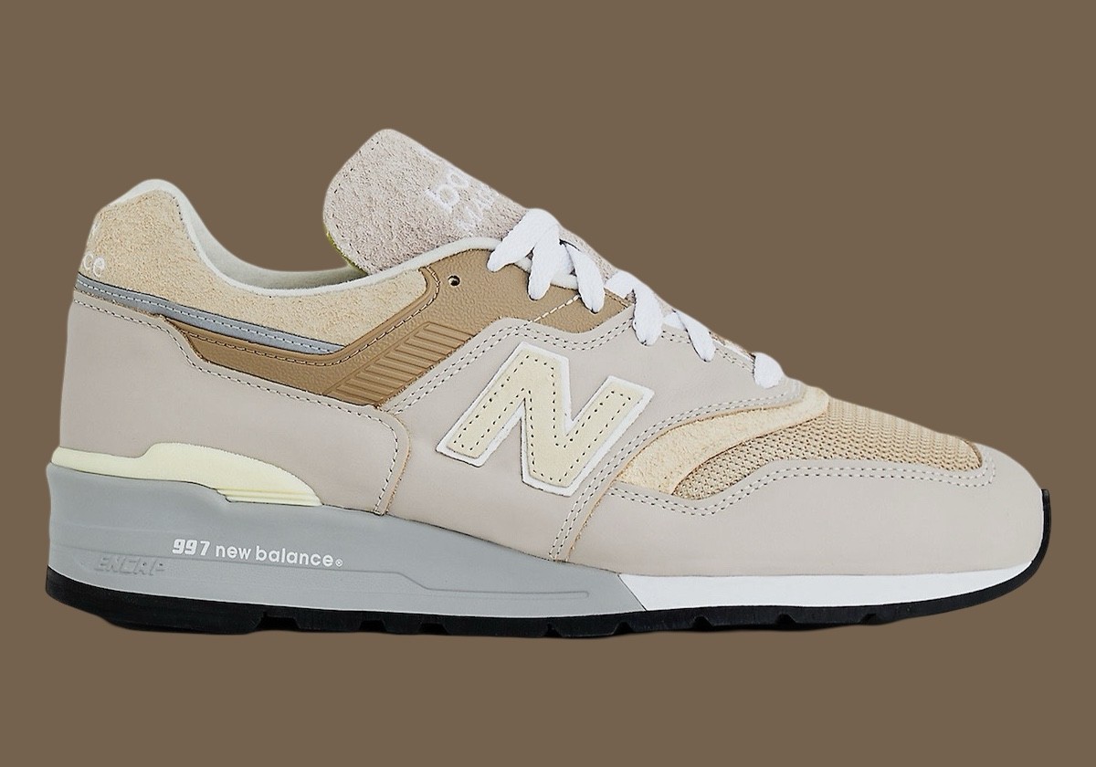 New Balance 997, New Balance - 泰迪-桑蒂斯的 New Balance 997 美國製造 "月岩 "於 2024 年 12 月發佈