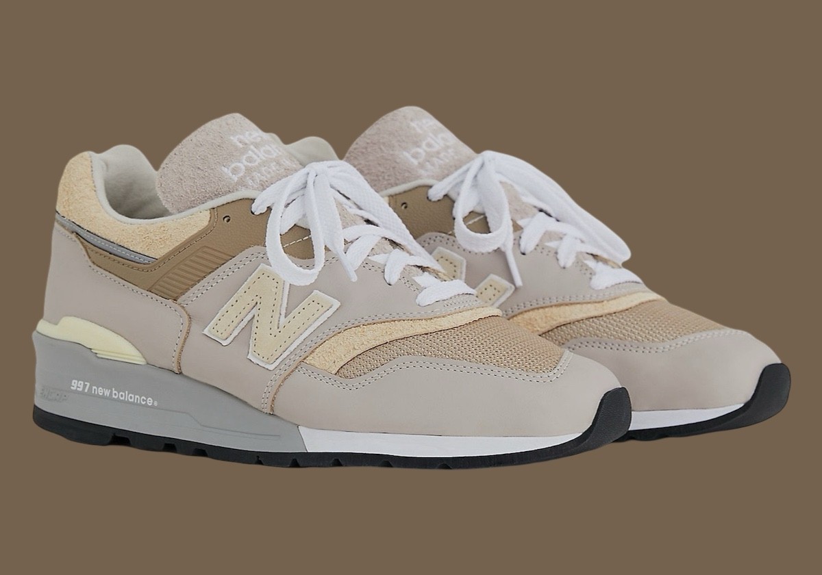 New Balance 997, New Balance - 泰迪-桑蒂斯的 New Balance 997 美國製造 "月岩 "於 2024 年 12 月發佈