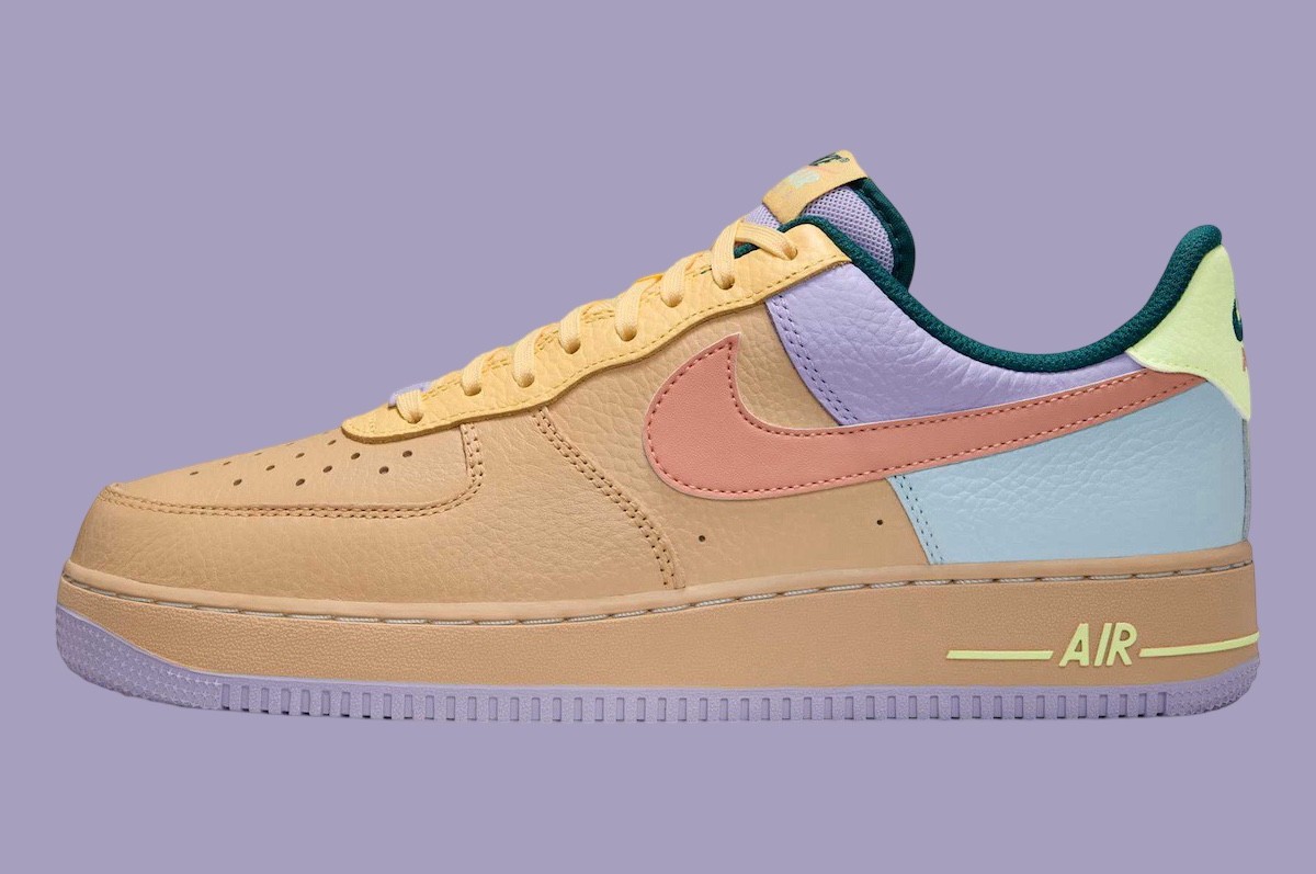 Nike Air Force 1 Low, Nike Air Force 1, Nike - 耐克空軍一號低配版 "多重粉彩 "2025 年春季發佈