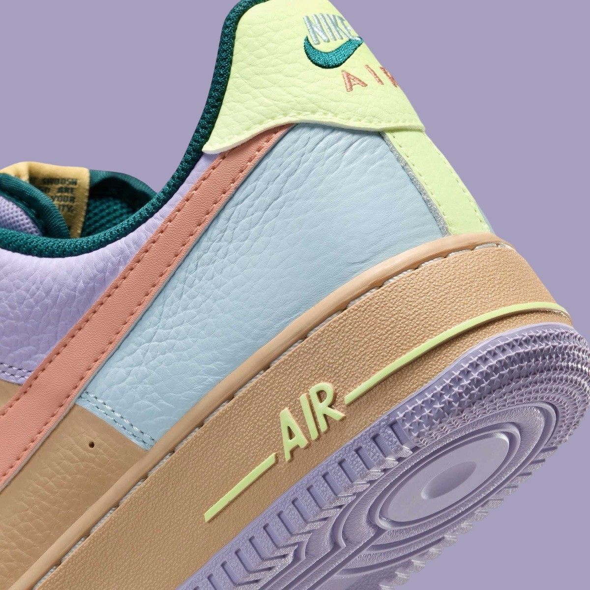 Nike Air Force 1 Low, Nike Air Force 1, Nike - 耐克空軍一號低配版 "多重粉彩 "2025 年春季發佈