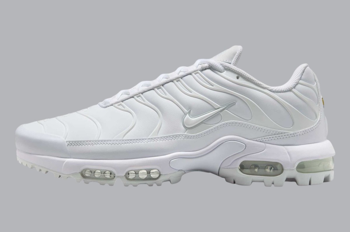 Nike Air Max Plus, Nike - 耐克 Air Max Plus Golf "三重白 "2025 年春季發佈