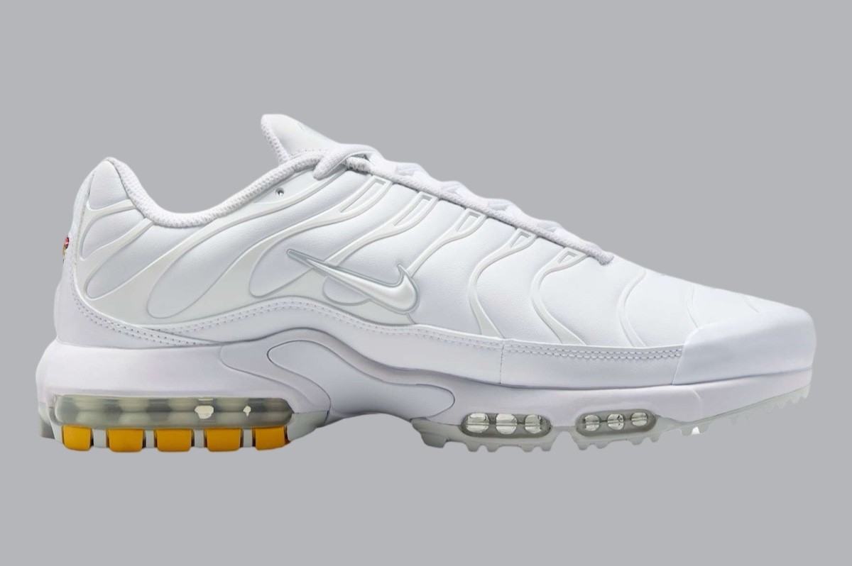 Nike Air Max Plus, Nike - 耐克 Air Max Plus Golf "三重白 "2025 年春季發佈