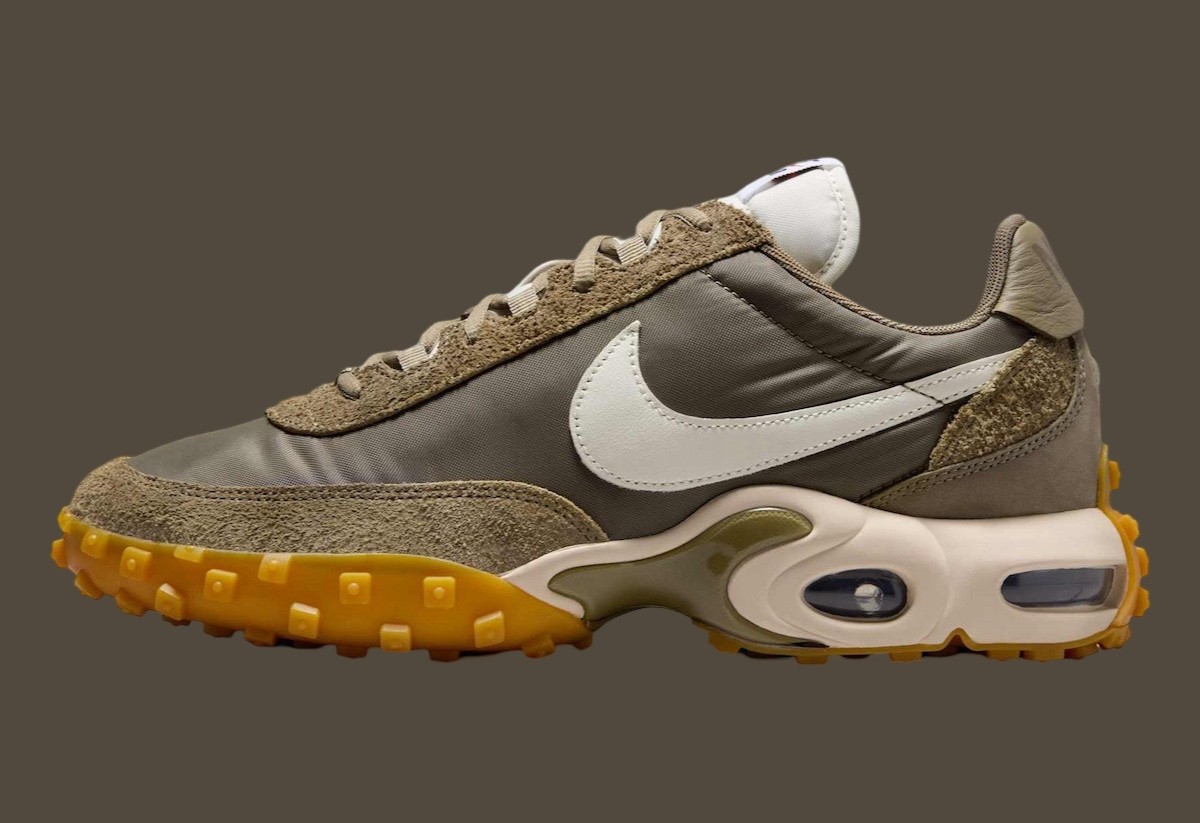 Nike Air Max Waffle Racer, Nike Air Max Waffle, Nike - 耐克 Air Max Waffle "亞光橄欖色 "2025 年春季發佈