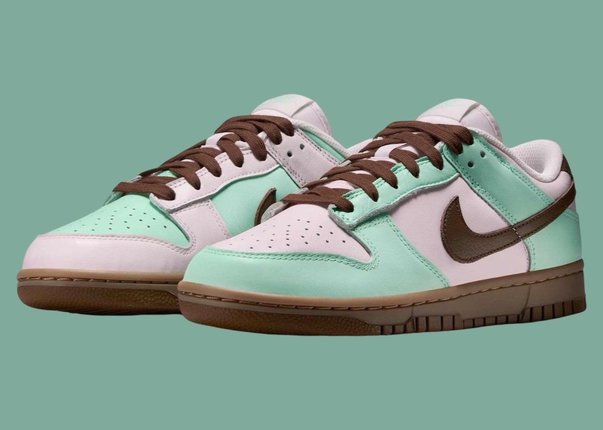 Nike Dunk Low, Nike - 耐克 Dunk Low "薄荷巧克力 "2025 年春季發佈