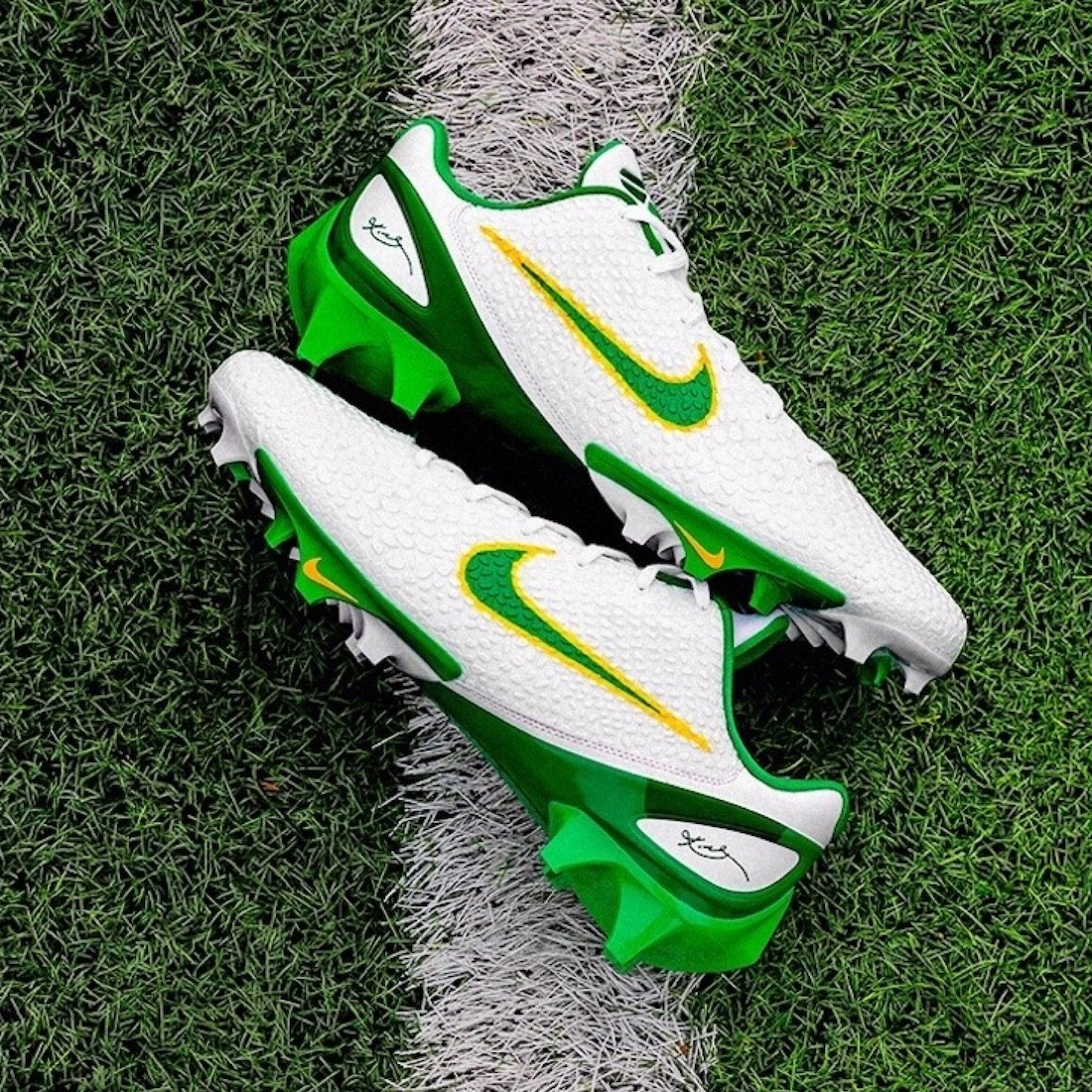 Oregon Ducks, Nike Kobe 6, Nike - 耐克科比 6 "俄勒岡鴨 "玫瑰碗 PE 球鞋