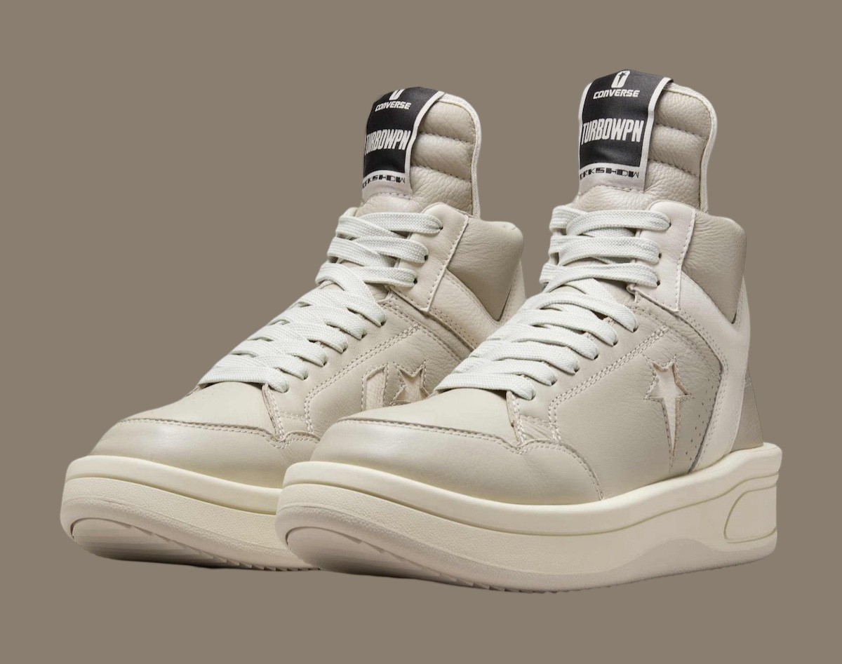 Rick Owens, Converse - Rick Owens x Converse DRKSHDW TURBOWPN "鵜鶘 "於 2024 年 12 月發佈