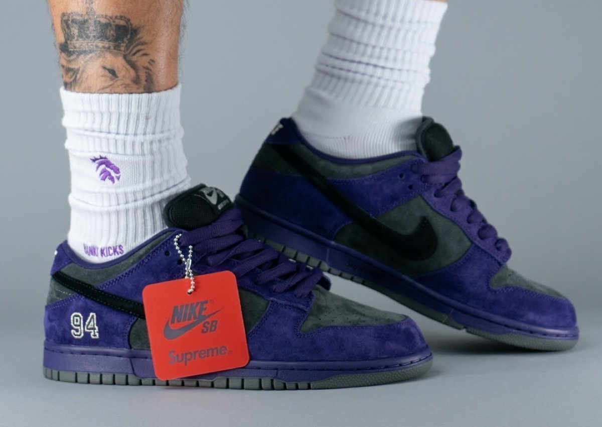 Supreme, Nike SB Dunk Low, Nike SB, Nike - Supreme x Nike SB Dunk Low "Ink" 2025 年春季發佈